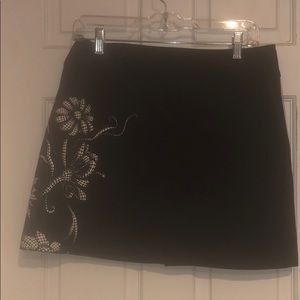 Black sport skirt